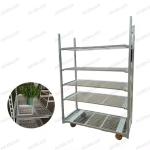 Agricultural Planting Danish Trolley Shelves Four Casters Transport Flower