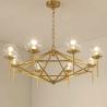 Buy cheap Gold wrought iron chandelier Glass Ball Montview Chandelier(WH-MI-137) from wholesalers