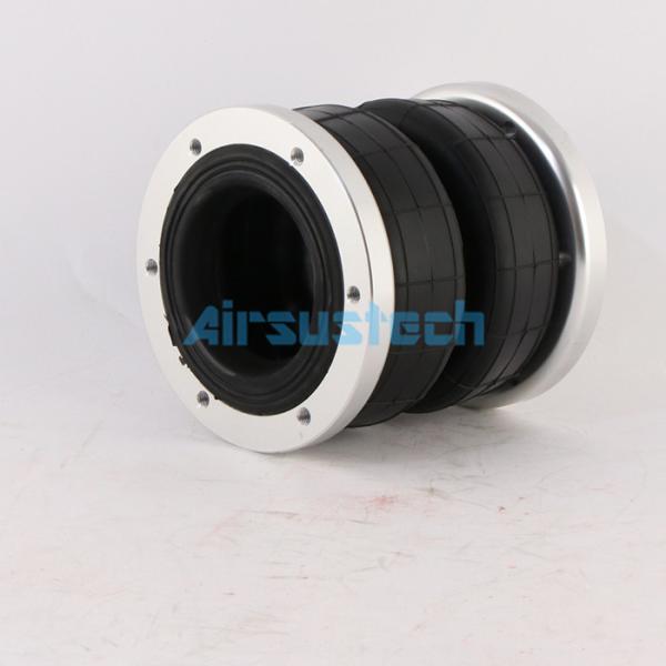 Buy cheap Flange Modified Suspension Air Springs Universal Double Pneumatic Bag Shock Absorber from wholesalers