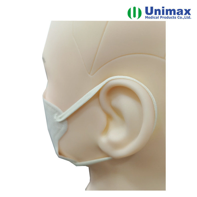 3D Non Woven Face Mask Type IIR EN14683 With Elastic Ear Loop