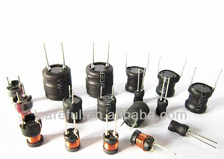 Custom Size High Frequency Ferrite Power Inductor Coil 5 Mh Drum Core Inductor