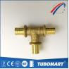 Buy cheap Plumbing Brass Pex Sliding Fitting 1/2 Inch 3/4 Inch 1 Inch Pex Pipe Tee from wholesalers