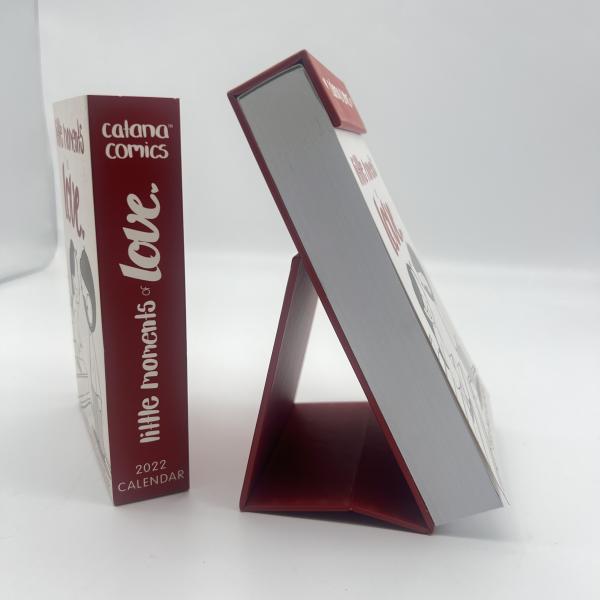 Buy cheap 365 Days Desk Calendar Printing Services Glossy / Matte Lamination Perfect Bind from wholesalers