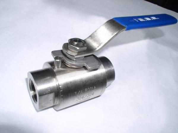 Buy cheap L - Type Floating Ball Valve With Stainless Steel Lever Fire Protection Structure from wholesalers