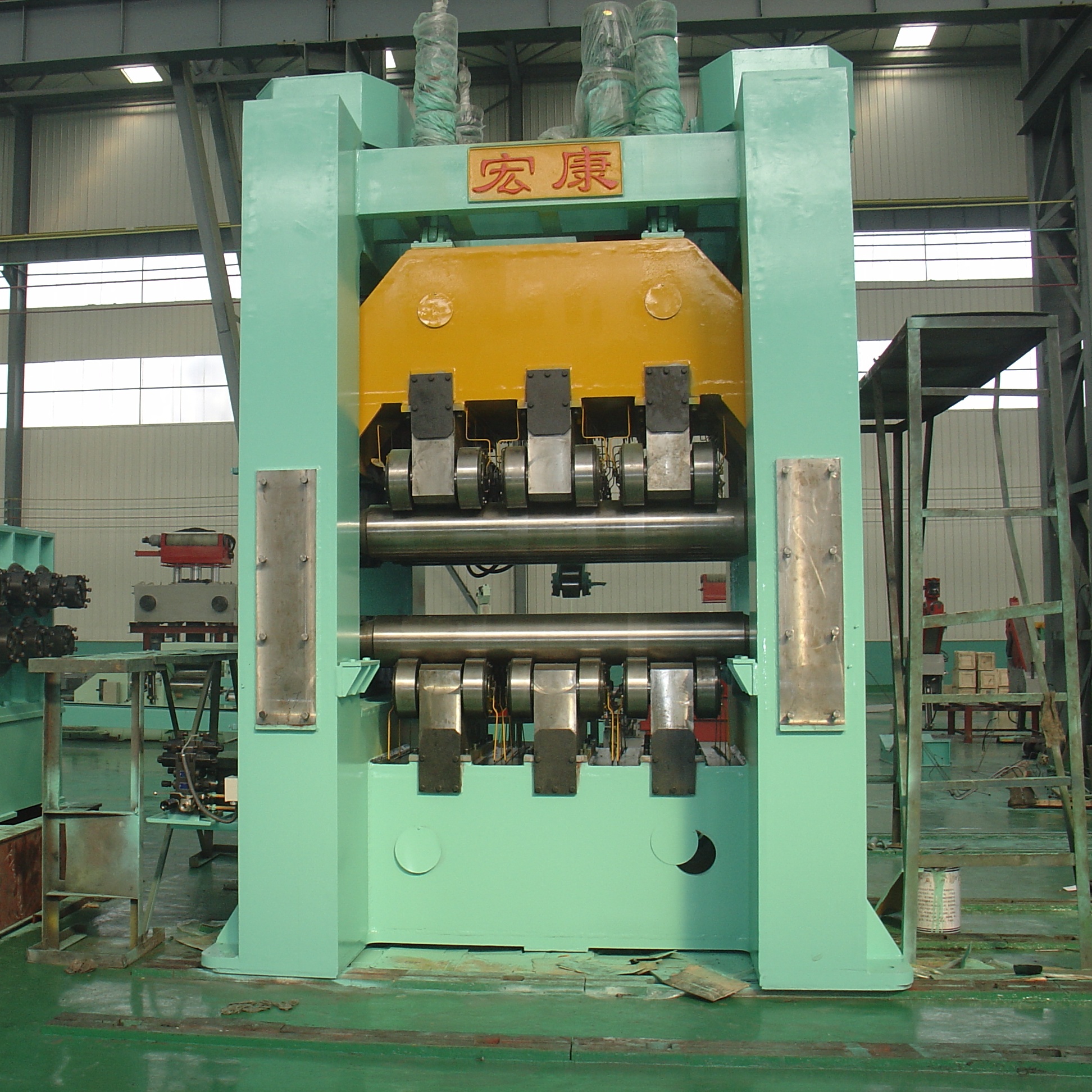 Steel Coil Leveler for Flattening and Rewinding Metal Sheets in Automobile Manufacturing