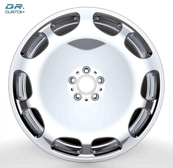 Buy cheap Monoblock Forged Polished Aluminum Wheels 20 Inch For BENZ from wholesalers