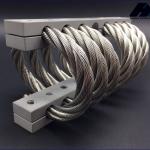 Universal Wire Rope Isolator Anti-Vibration Mount ISO9001