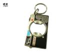 Awesome Keychain Wine Bottle Opener , Hard Enamel Personalized Bartender Bottle