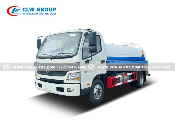 Buy cheap Foton Rhd Water Sprinkler Mobile Delivery Water Truck 6CBM from wholesalers