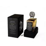 bespoke set up perfume box with shoulder black fragrance box scent gift box