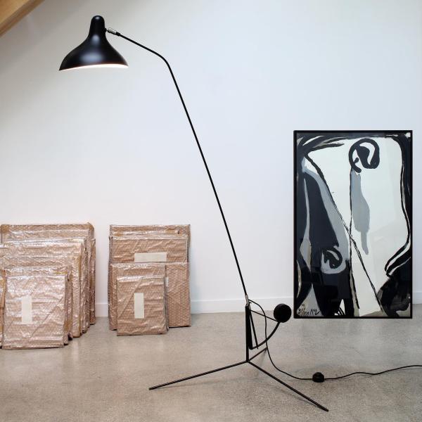 Buy cheap Modern Black Metal Floor Lamp Living Room Reading Bedroom Mantis Floor Lamp (WH-MFL-158) from wholesalers
