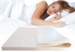 Soft Ergonomics 100 Percent Natural Latex Mattress Milk White Color Anti -