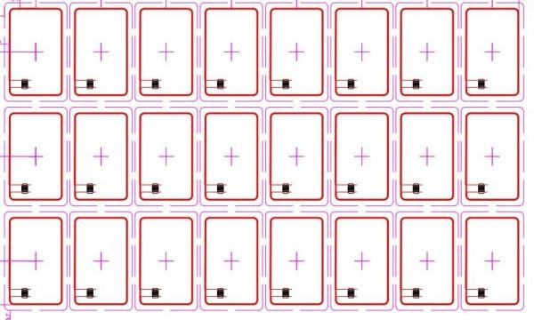 Buy cheap HF Contactless Wet RFID Inlay 125KHZ 13.56MHZ PVC RFID Prelam from wholesalers