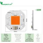 380nm-840nm Solderless Cob Chip On Board Full Spectrum Without Driver