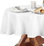 Waterproof Custom Printing Table Cover PEVA Plastic Round Table Cloth For Party