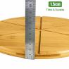 Buy cheap Portable Natural Wooden Pizza Cutting Board No Petrochemicals No Varnishes from wholesalers