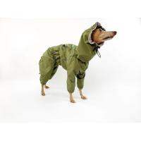 Buy cheap E52 Male Warm Dog Coats Membrane Dog Fleece Lined Raincoats For Basset Hounds product