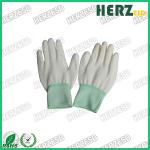 13 Gauge ESD Nylon Glove Esd Safe Gloves PU Coated Nylon Palm