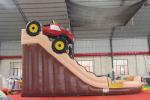 Monster Truck Big Inflatable Slide PVC Material Made For Kids / Adults