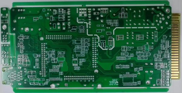 Buy cheap 1.6mm Gold Fingers Plus Spray Tin PCB For Enhanced Surface Treatment Green Solder Mask from wholesalers
