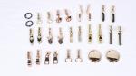 Jackets Silver Zipper Puller Metal Zinc Alloy Breakproof ISO9001