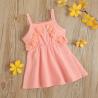 Buy cheap Sleeveless Casual Children'S Dress Clothing Solid Color Casual Dresses Medium Length from wholesalers