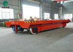 Flatbed Electric Rail Motorized Transport Vehicle To Molds Transfer
