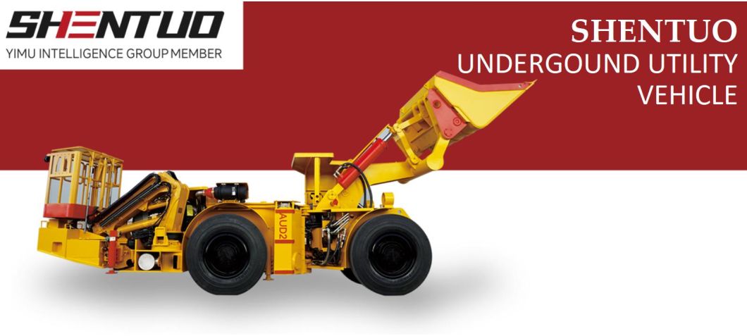 Underground Wheel Loader 2cbm Underground Mining Scooptram / Diesel Underground Lift Table and Loader