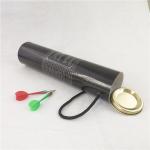 Red Wine Glass Bottle Packaging Tube Boxes With Rope Handle UV Coating
