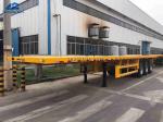 1600mm Flat Bed Trailer For 20FT 40FT Container Transport