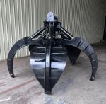 Manufacturer NM400 Excavator Rock Grapple, Q345B Grab Bucket for CAT Komatsu JCB