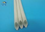 Soft White 1.5KV Silicone Fiberglass Sleeving for Wire Insulating Electric