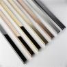 Buy cheap Rose Gold Black Silver Stainless Steel Tile Trim U Shape 304 Grade Indoor Decorative Tile Profile For Wall Protectors from wholesalers