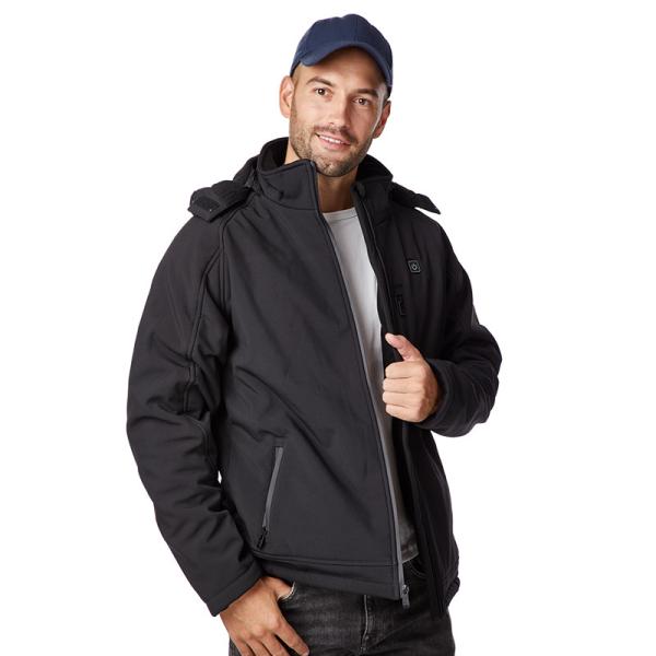 Winter Electric Heated Clothes 12V 50W 100% Polyester Fabric Electric Body