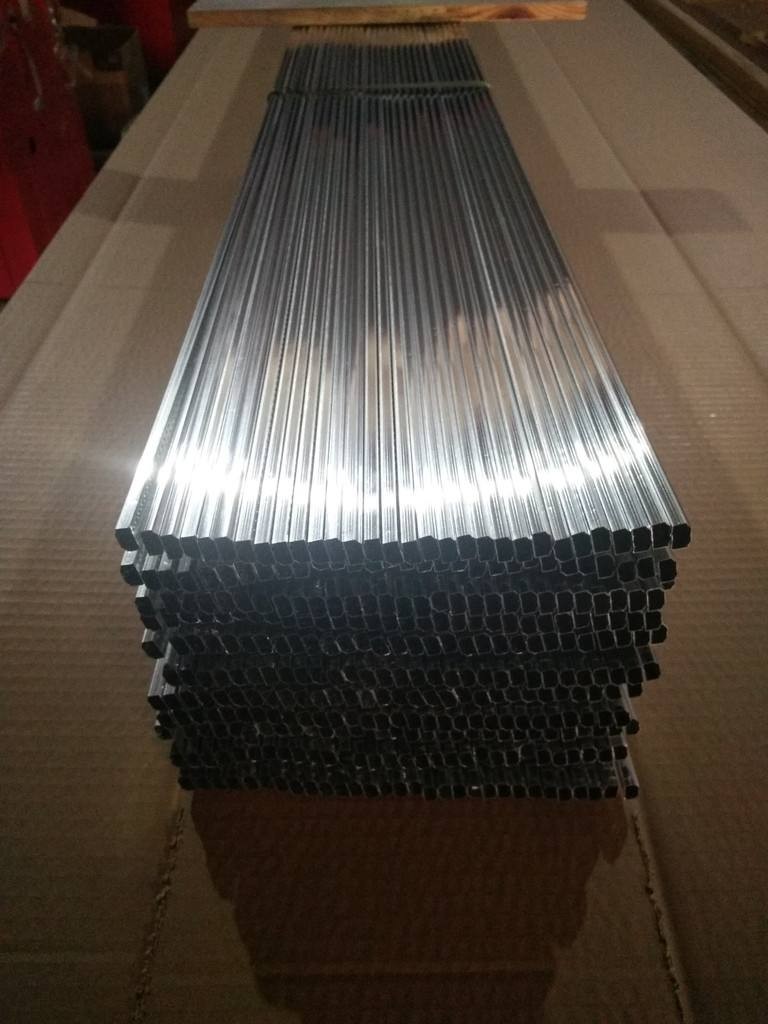 double glass insulated glass high frequency welded aluminum spacer bar