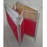 Buy cheap Foldable Moving Supermarket Promotion Table / Durable Metal Shelf Cart With Castors from wholesalers