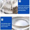 Buy cheap Restaurant Steam Jacketed Cooking Kettle for Industrial Food and Fruit Jam Production from wholesalers