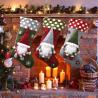 Buy cheap Christmas Stocking 3 Pack, 19 Inch 3D Gnomes Santa Christmas Stockings Fireplace Hanging Stockings for Family Christmas from wholesalers