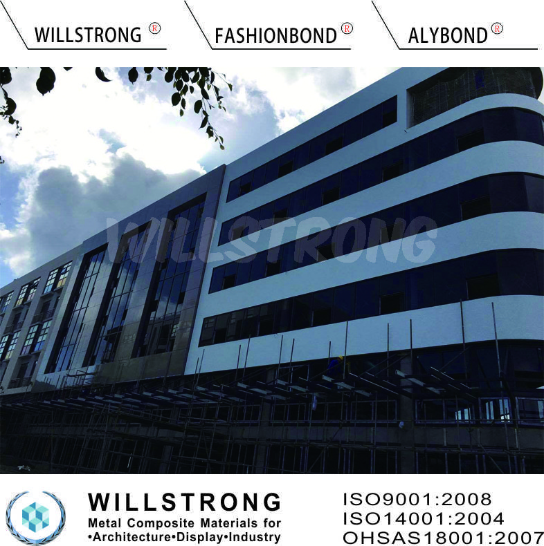 3MM Multi Color Brushed Aluminum Composite Panel ACP Sheet For Kitchen , Furniture , Signage