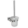 Buy cheap Glass Wall Mounted Hung Toilet Brush Holders For Hotel Bathroom from wholesalers