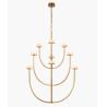 Buy cheap KW 5622 Pedra X-Large Three-Tier Brass Crystal Chandelier Bronze / Polished Nickel / Antique-Burnished Brass from wholesalers
