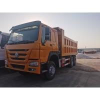 Buy cheap 371HP Sinotruk HOWO 6X4 Used Dump Trucks For Sale Used Dump Trailer product