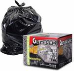 Clear Trash Bags 33 Gallon 100 Count Large Clear Plastic Recycling Garbage Bags