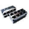 Buy cheap RJ45 connector 2x4 90° from wholesalers