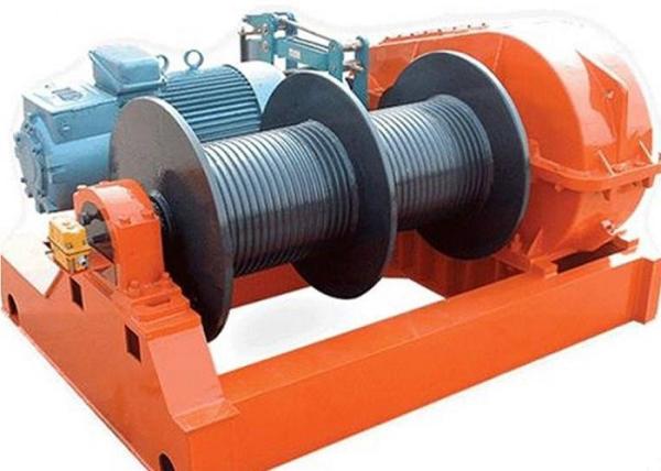 Buy cheap 50 Ton Double Grooved Drums Electric Marine Winch For Pulling Cable from wholesalers