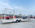 Customizable 8 Tire Hydraulic Lifting Double Deck Vehicle Car Carrier Semi