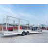 Buy cheap 24V Electric Pump System Two Axles Trailer Car Hauler Car Carrier Trailer from wholesalers
