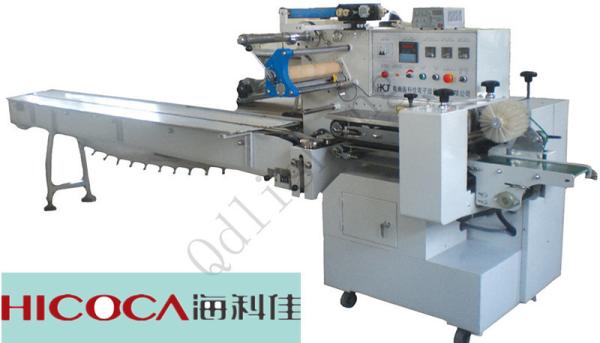Buy cheap Three Servo Motor Snack Food Packaging Machine Upper Film Feeding Gusset from wholesalers