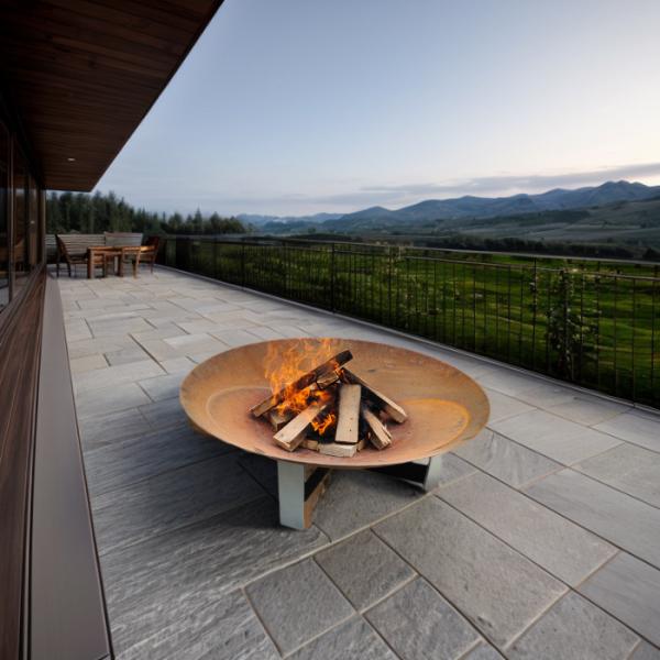 Buy cheap Corten Steel/Weathering Steel 1000mm BBQ Brazier Fire Pits Customized from wholesalers