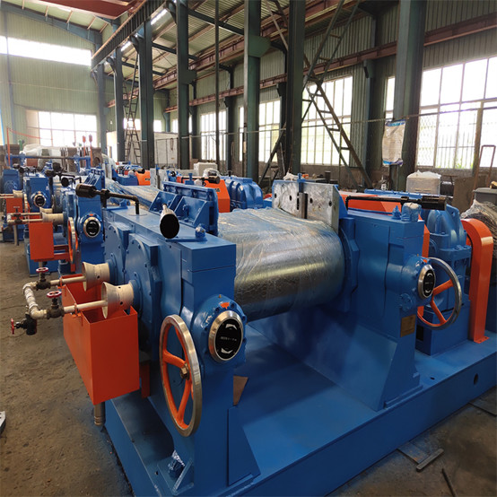 RECLAIM 55KW Rubber Refining Machine For Rubber Reclaim Sheet Line